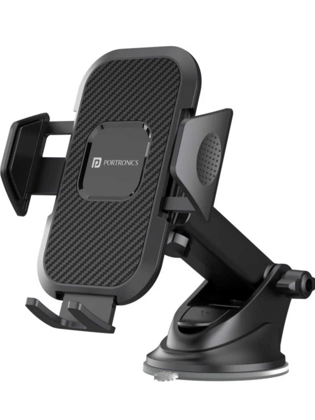 ₹399 | Portronics 360° Rotational Car Mobile Holder – Strong Suction, One-Click Mount