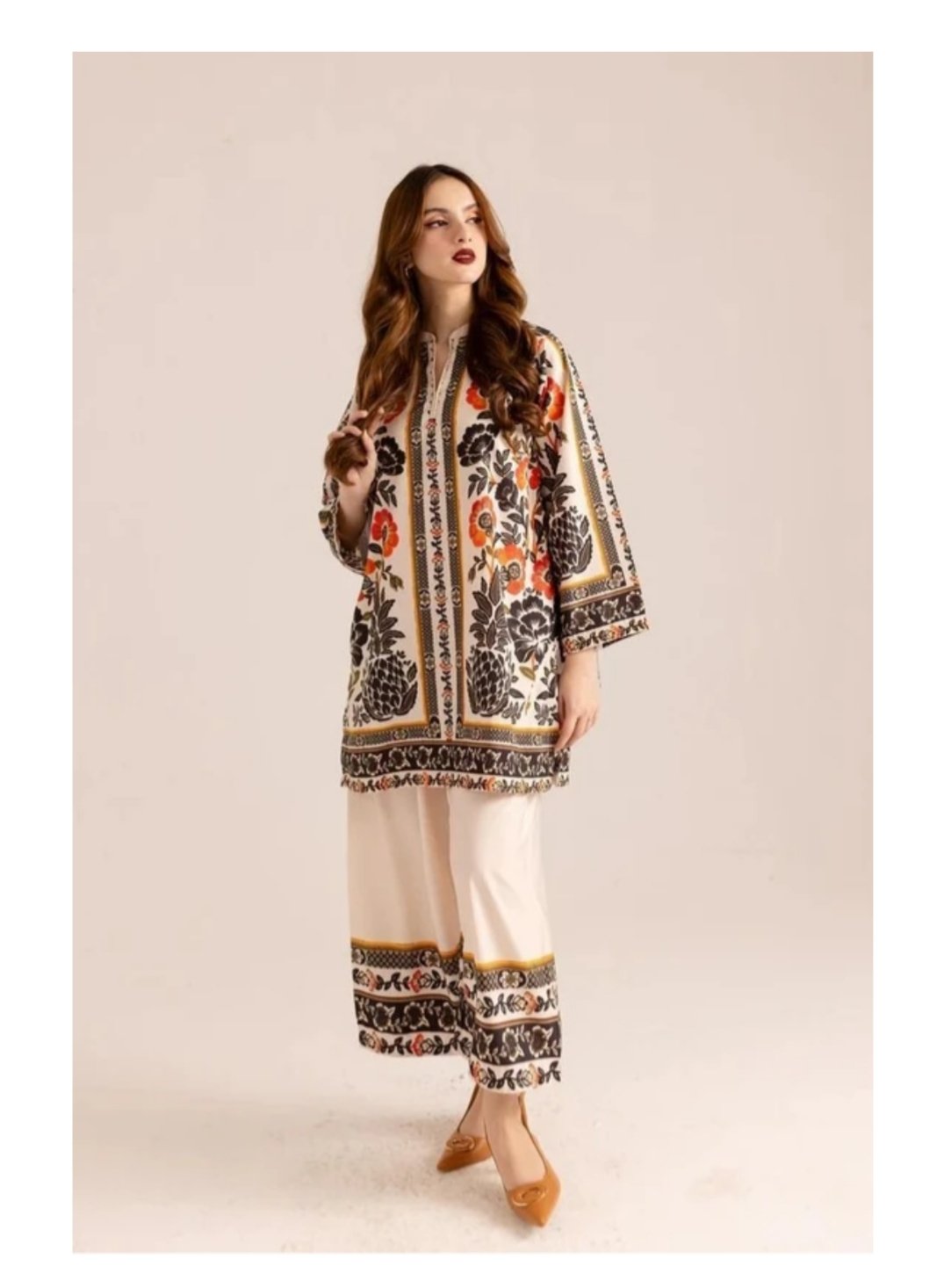 ₹656 | Omment Floral Co-ords Set for Women – Breathable Rayon Cotton, Chic Everyday Style