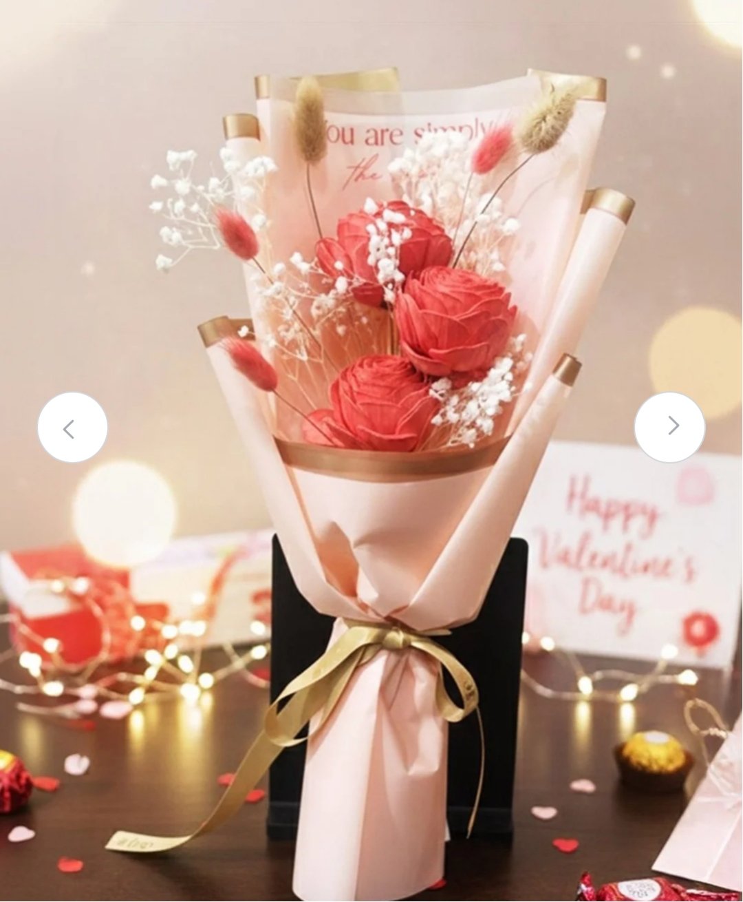 ₹269 – Special You Red Rose Artificial Flower Bouquet