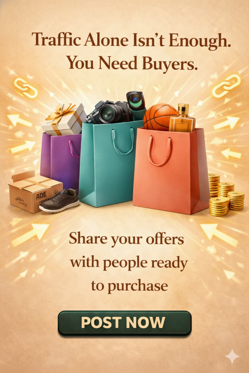 Stop Hunting for Clicks—Start Finding Buyers at AffiLinkPost!