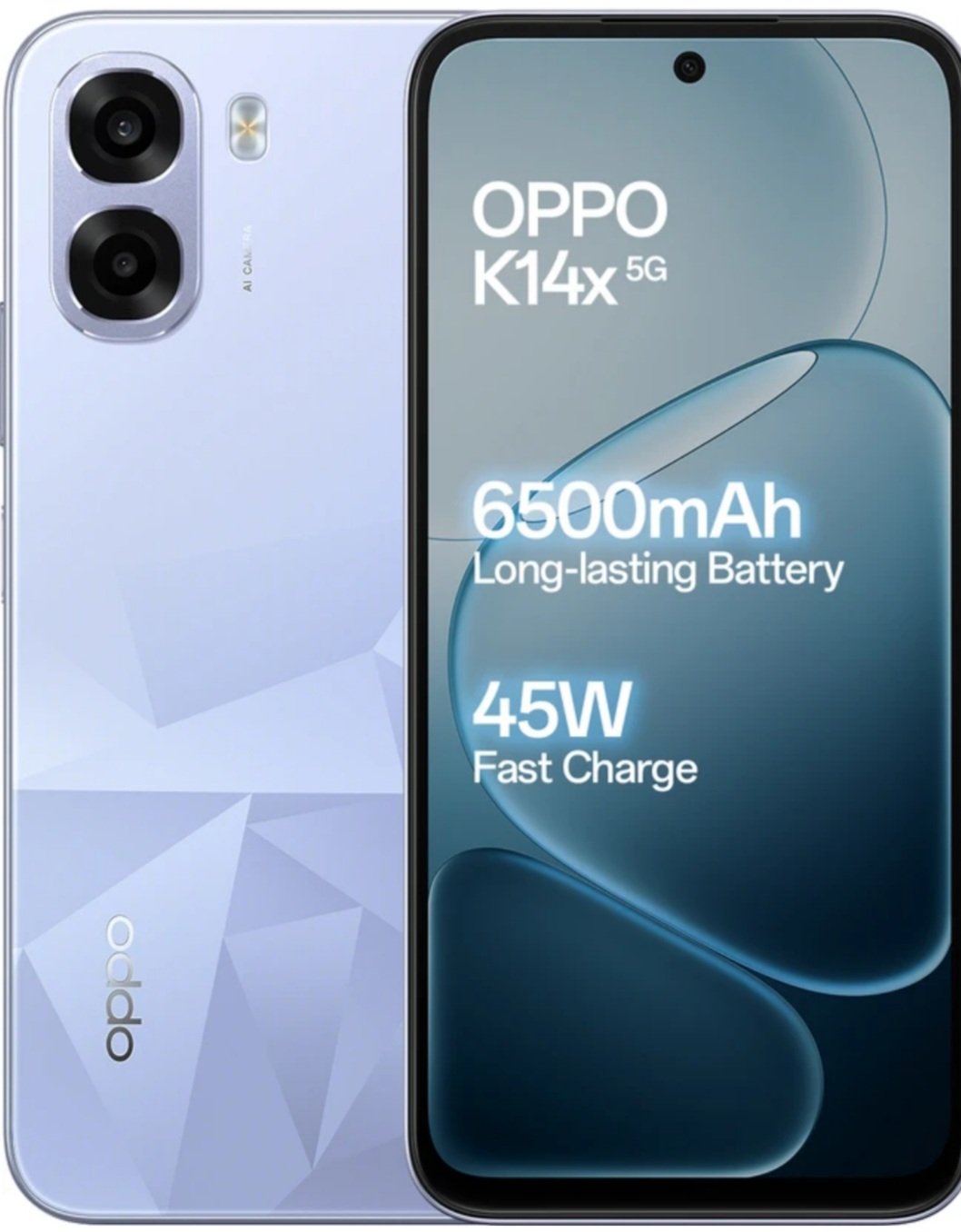 ₹16,999 OPPO K14x 5G with 6500mAh Battery 45W Fast Charge
