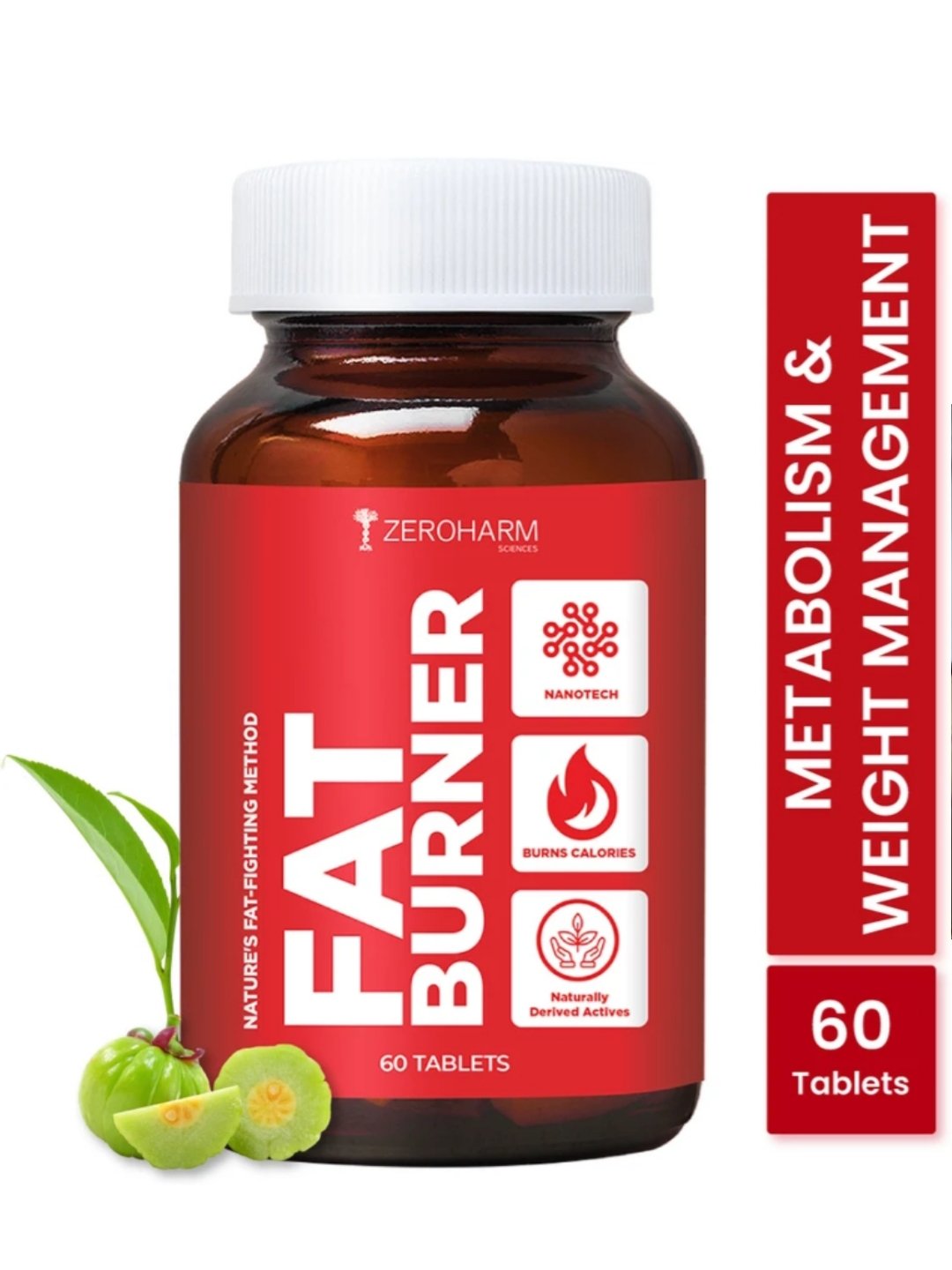 ₹899 – Zeroharm Fat Burner ACV Capsules | 14% OFF