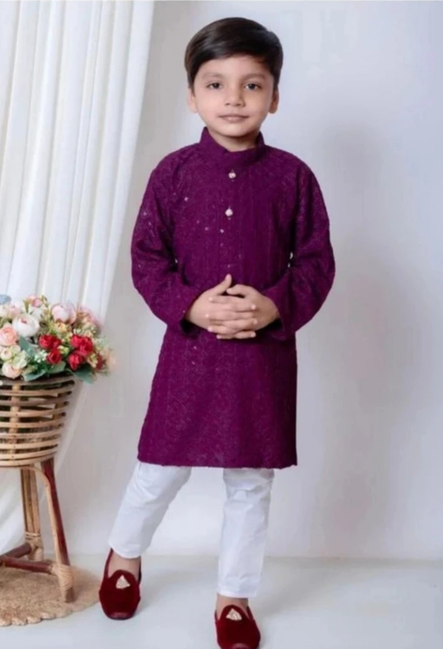 ₹219 – R Kay Fashions Boys Wedding Kurta Pyjama Set | 78% OFF
