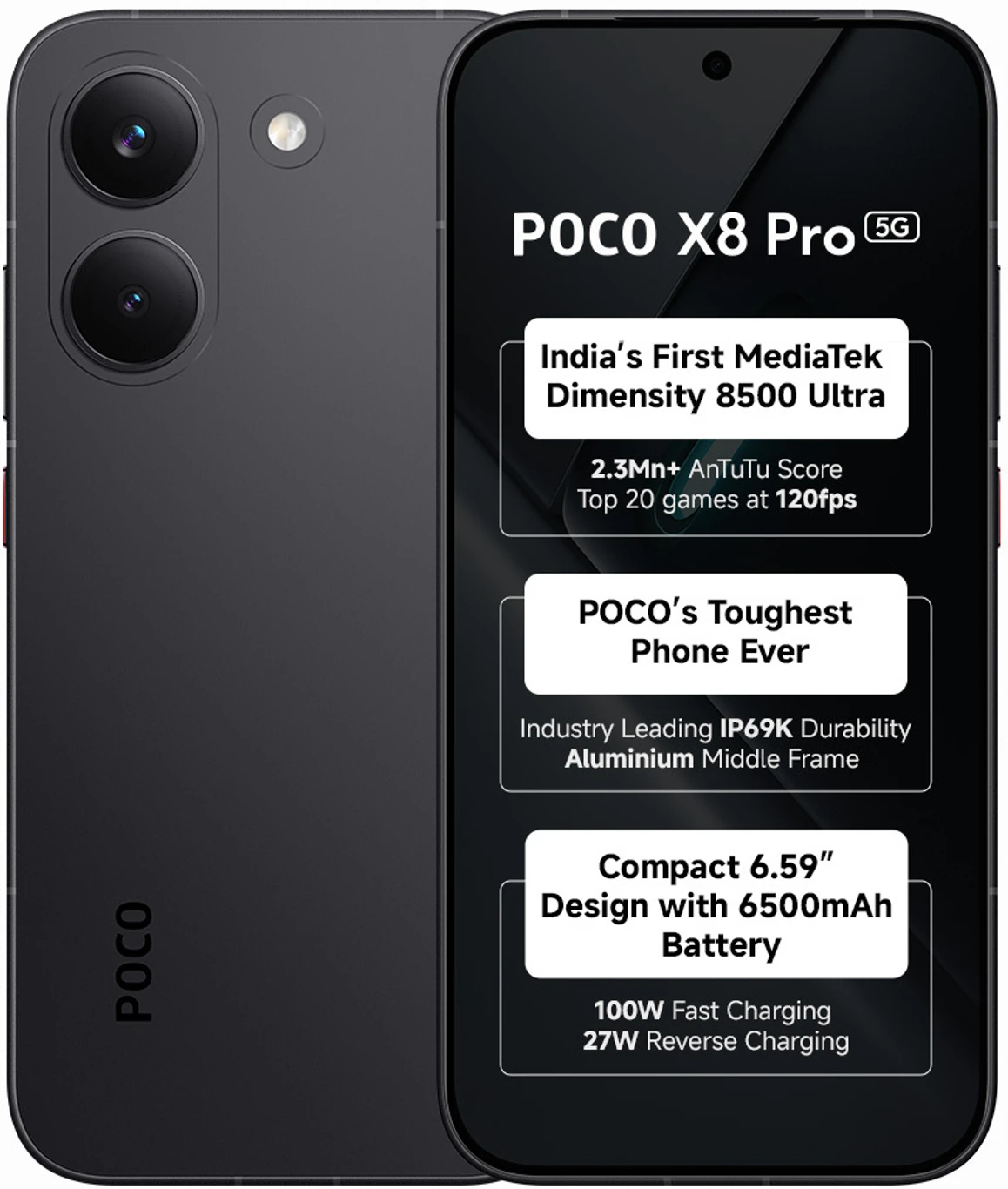 ₹32,999 – POCO X8 Pro 5G Smartphone | 25% OFF