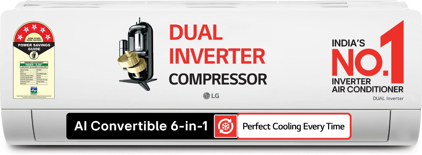 ₹42,990 Best Split AC India 1.5 Ton 5 Star | LG Cooling Deal