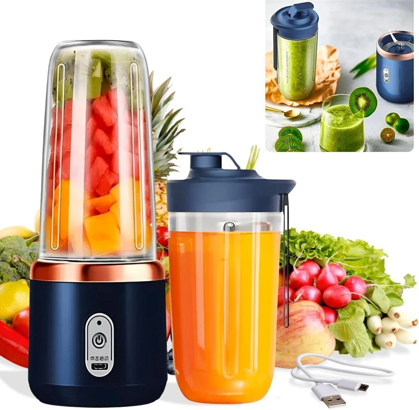 ₹785 Best Portable Blender India 400ML | USB Juicer Deal