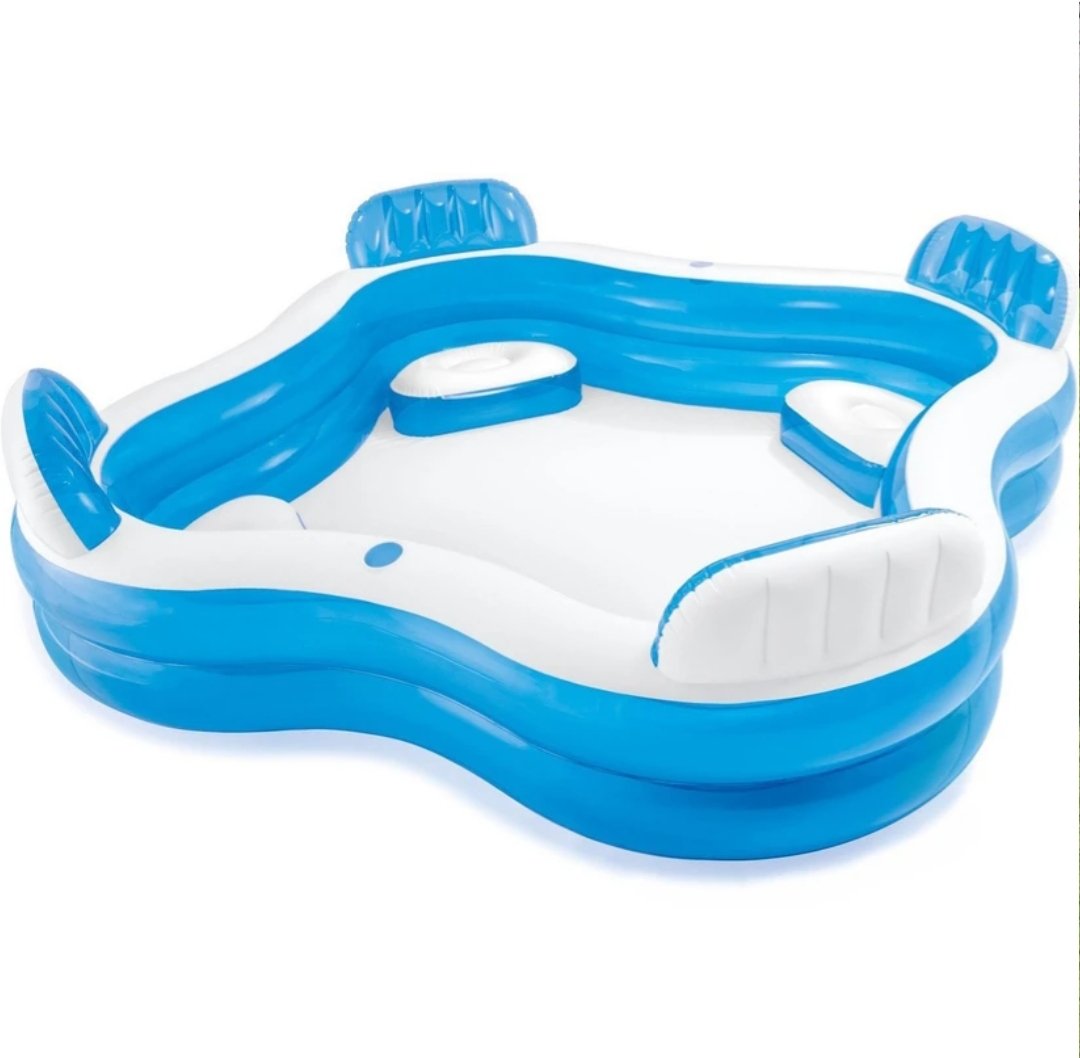 ₹4,488 Best Family Swimming Pool India | Intex Lounge Pool
