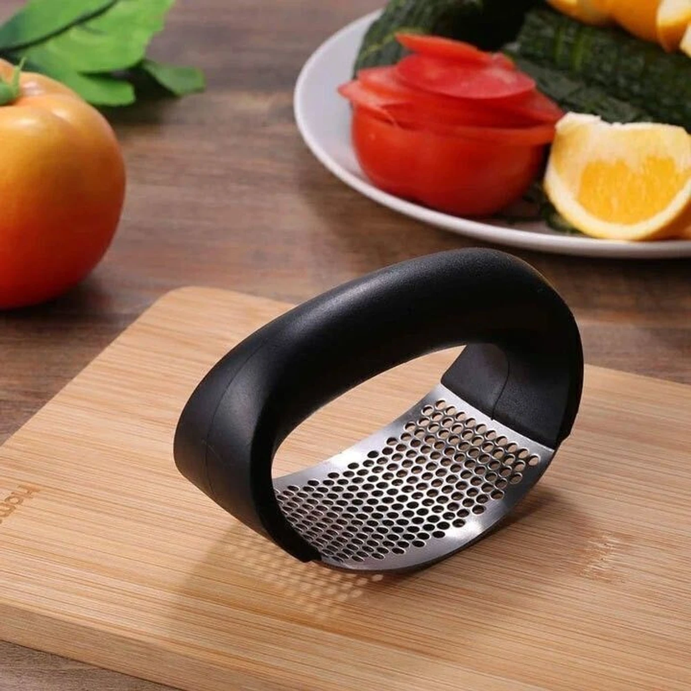 ₹97 Best Garlic Press India Under ₹100 | Steel Crusher Tool