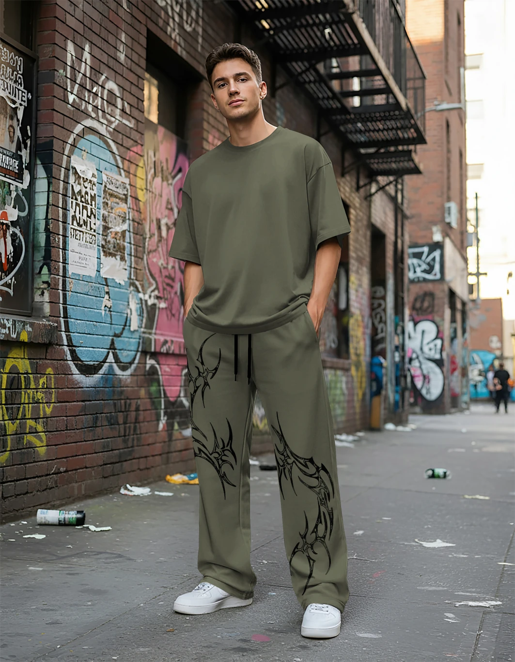 ₹405 Men’s Printed Tracksuit Deal | Stylish Activewear Fashion India