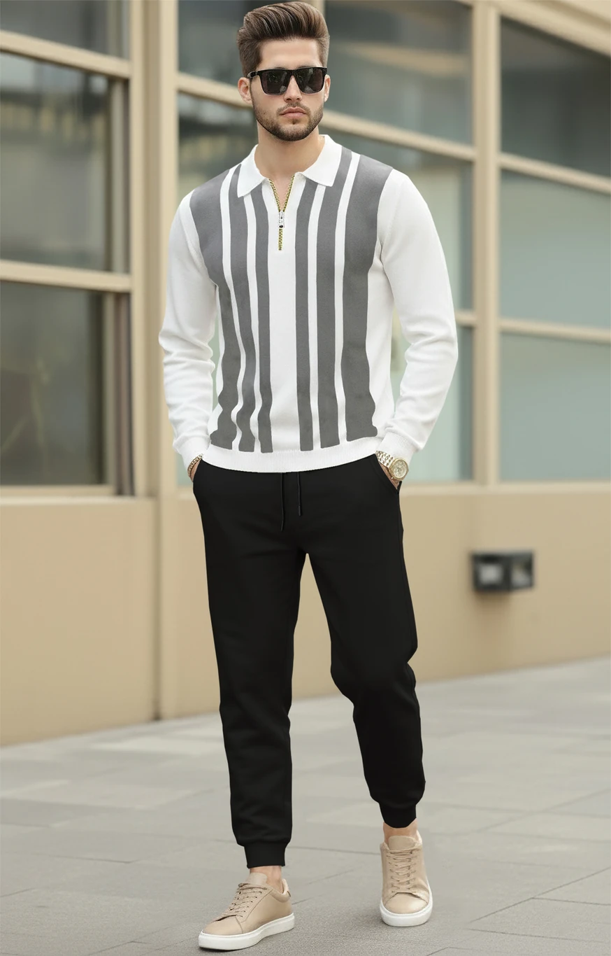 ₹428 Men’s Colorblock Tracksuit Deal | Trendy Sportswear India