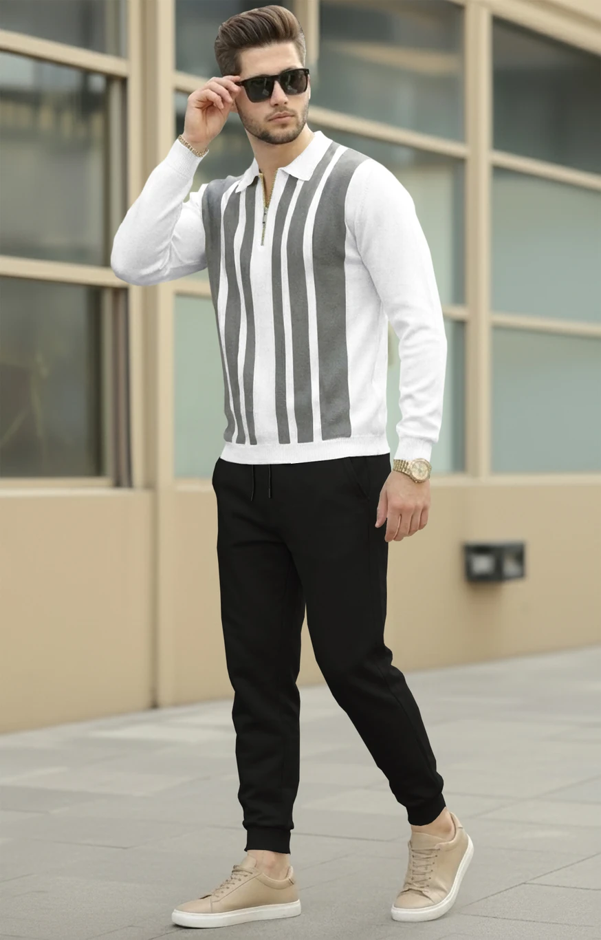 ₹428 Men’s Colorblock Tracksuit Deal | Trendy Sportswear India