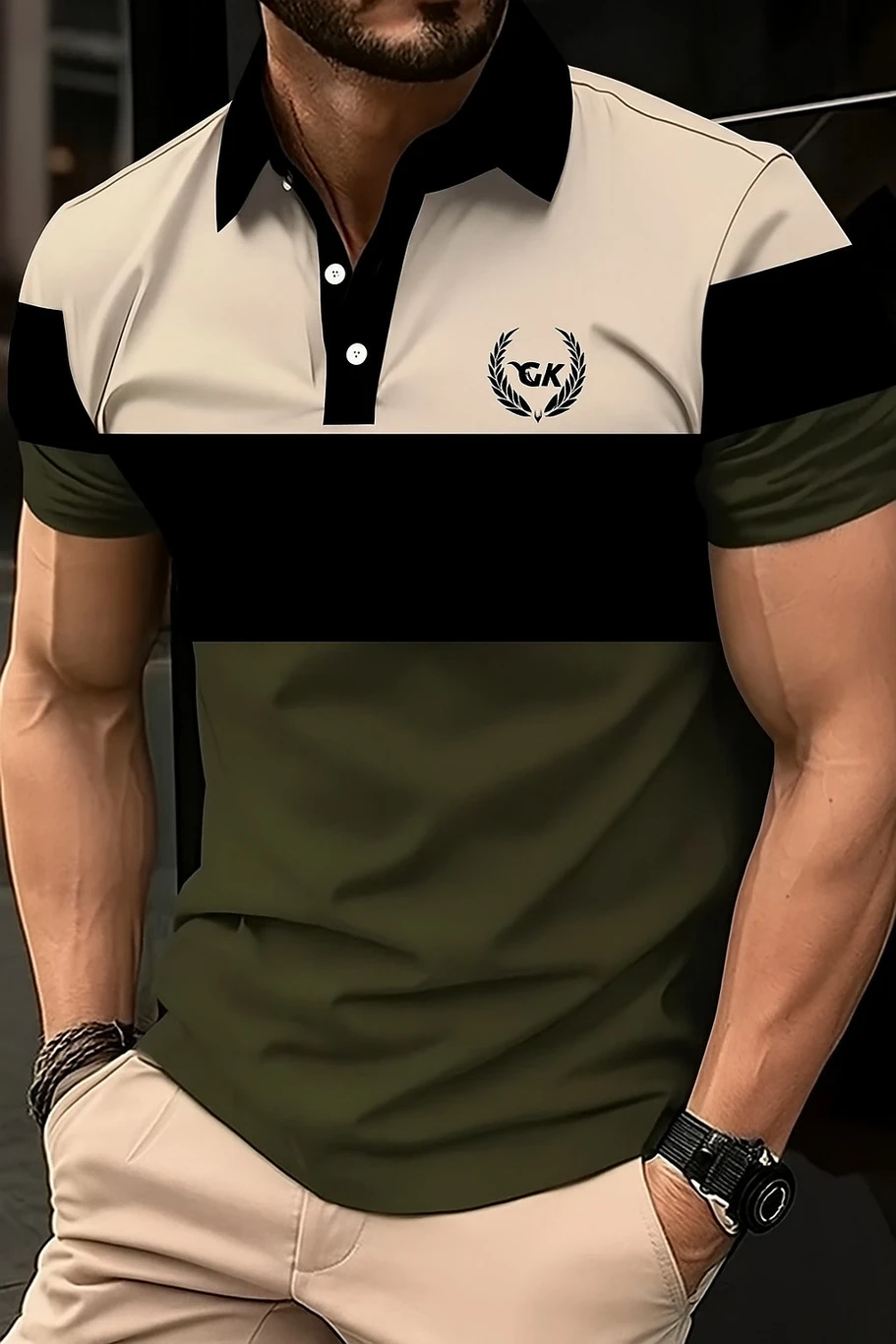 ₹231 Men’s Polo Neck T-Shirt Deal | Trendy Multicolor Fashion India