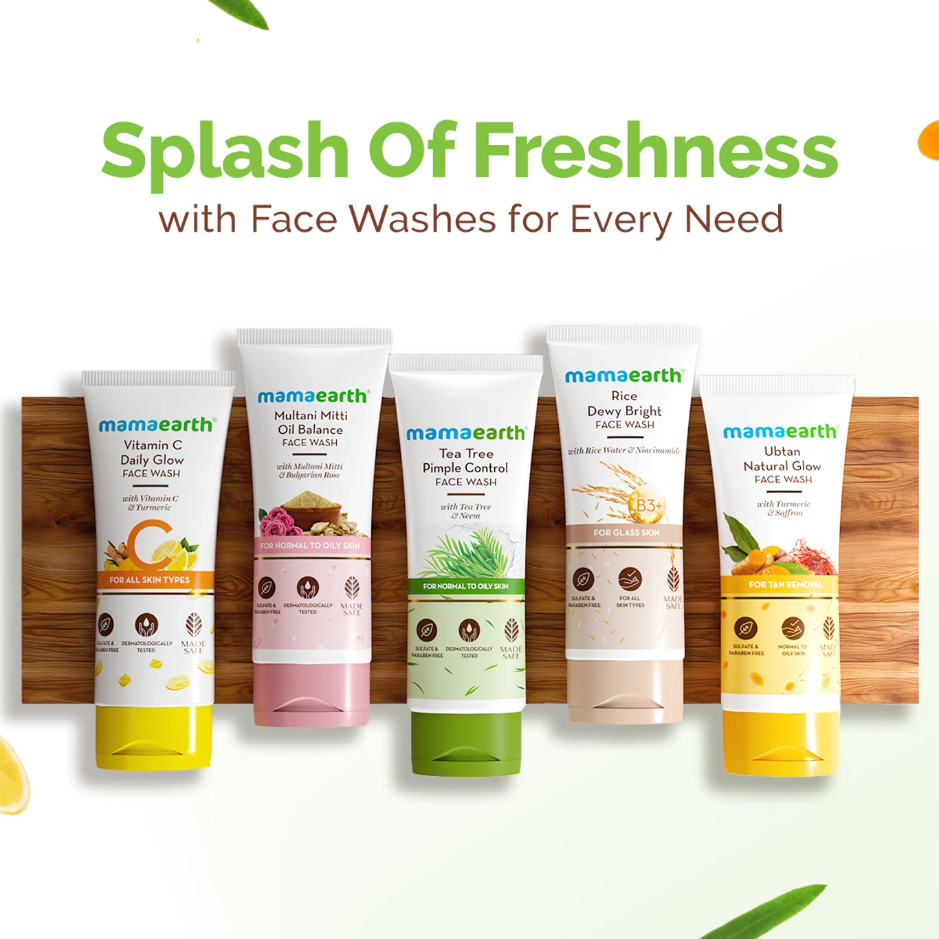 ₹228 Mamaearth Tea Tree Neem Face Wash for Fresh Oil-Free Skin