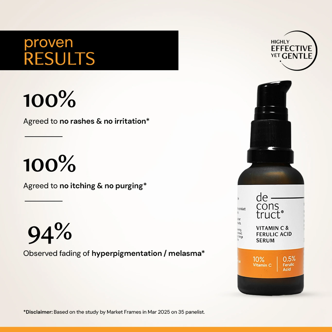₹519 Deconstruct Vitamin C Serum Trusted by 84,200+ Buyers
