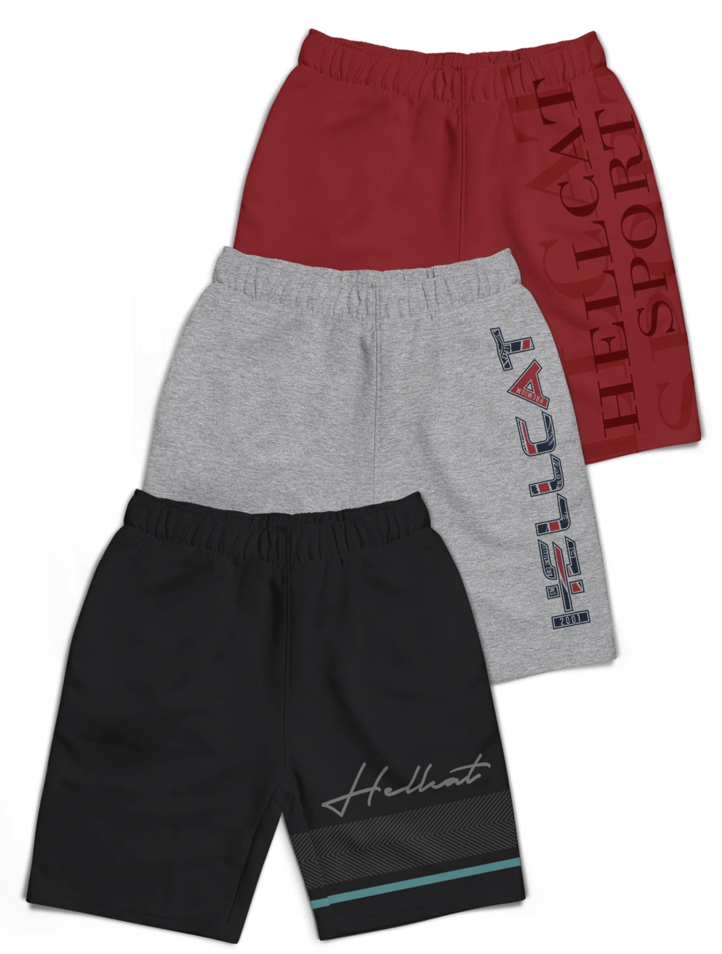 ₹339 Boys Printed Cotton Blend Shorts Pack – Trendy Casual Wear India