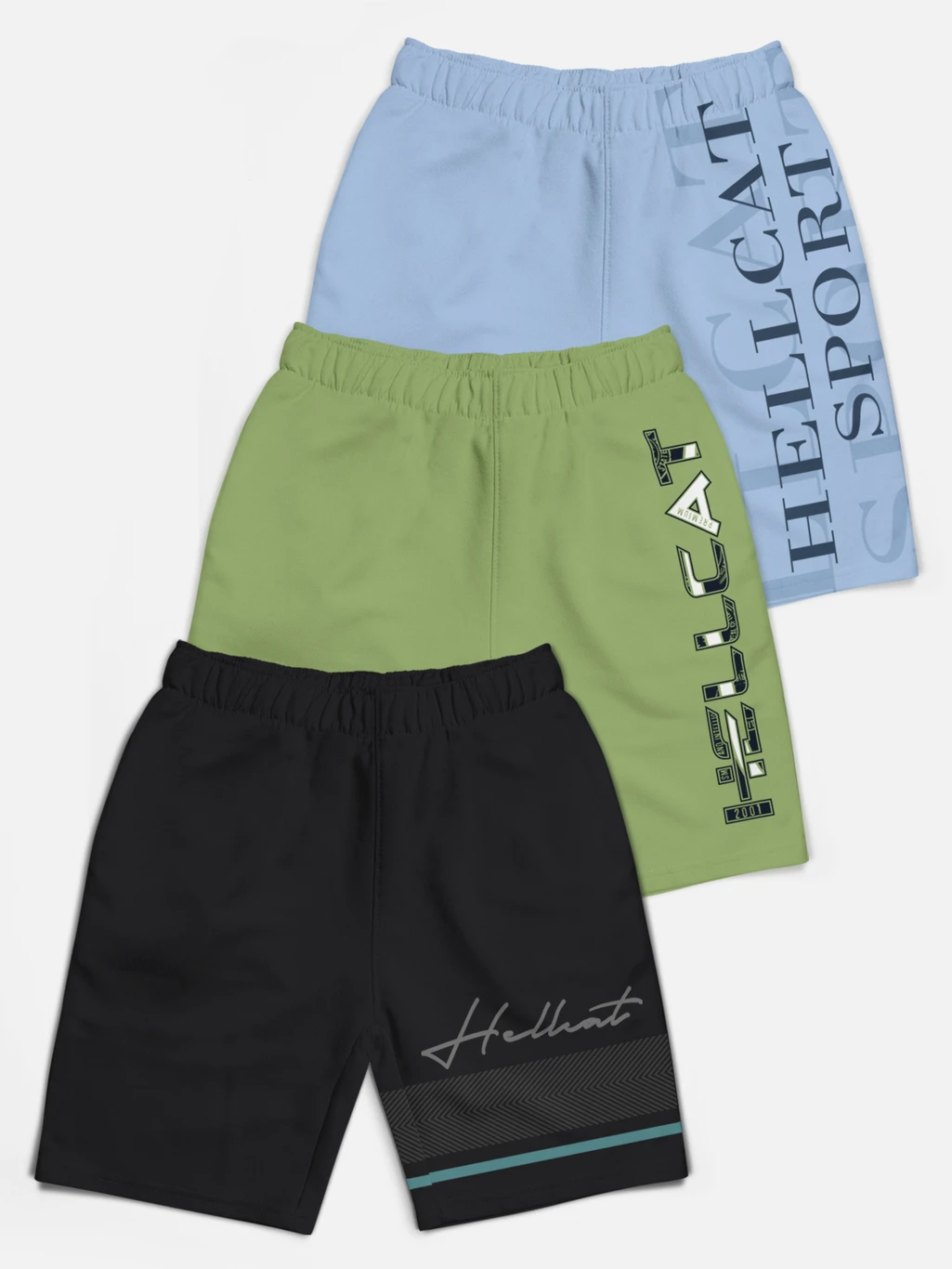 ₹339 Boys Printed Cotton Blend Shorts Pack – Trendy Casual Wear India
