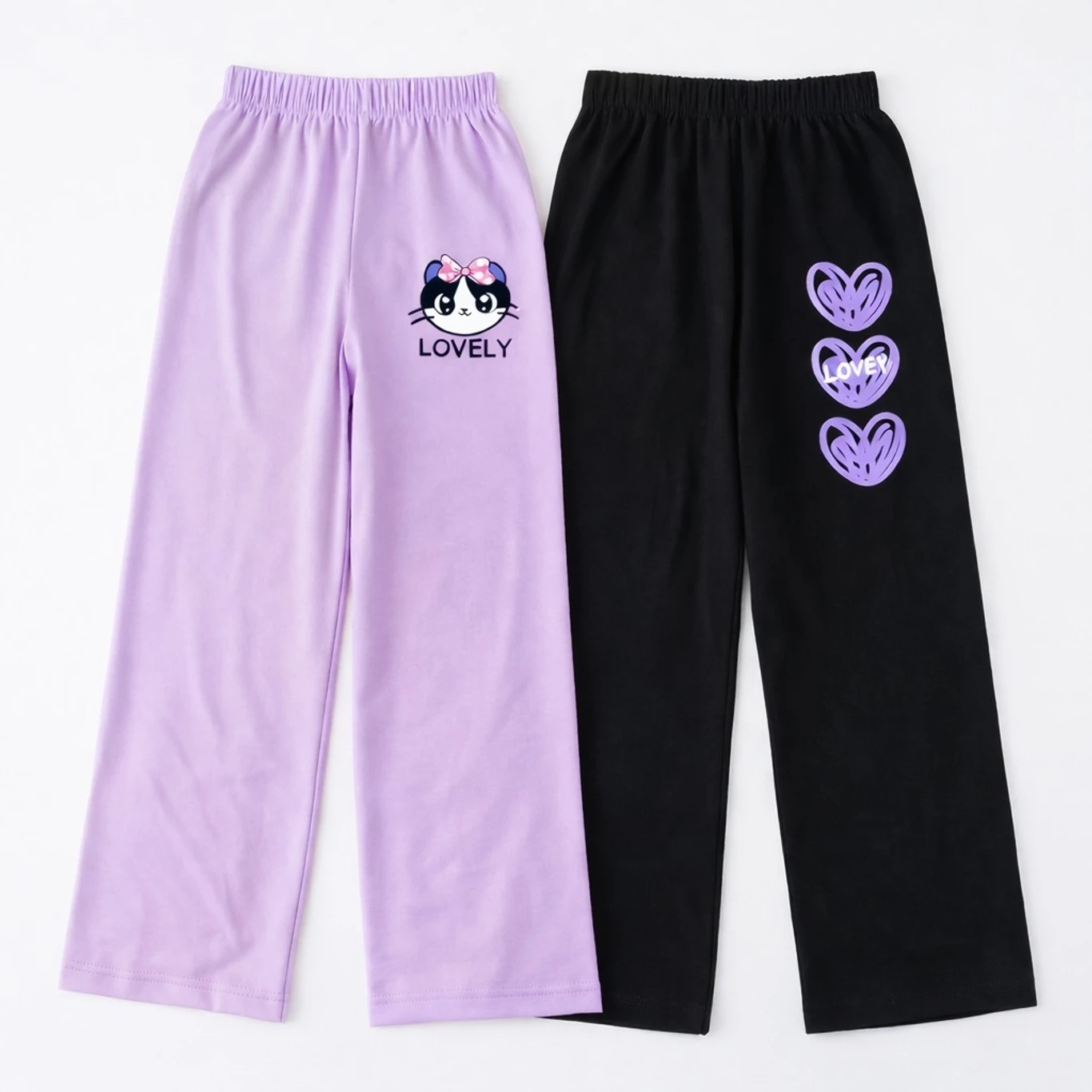₹299 Girls Cotton Track Pants | Trendy Casual Kids Wear India