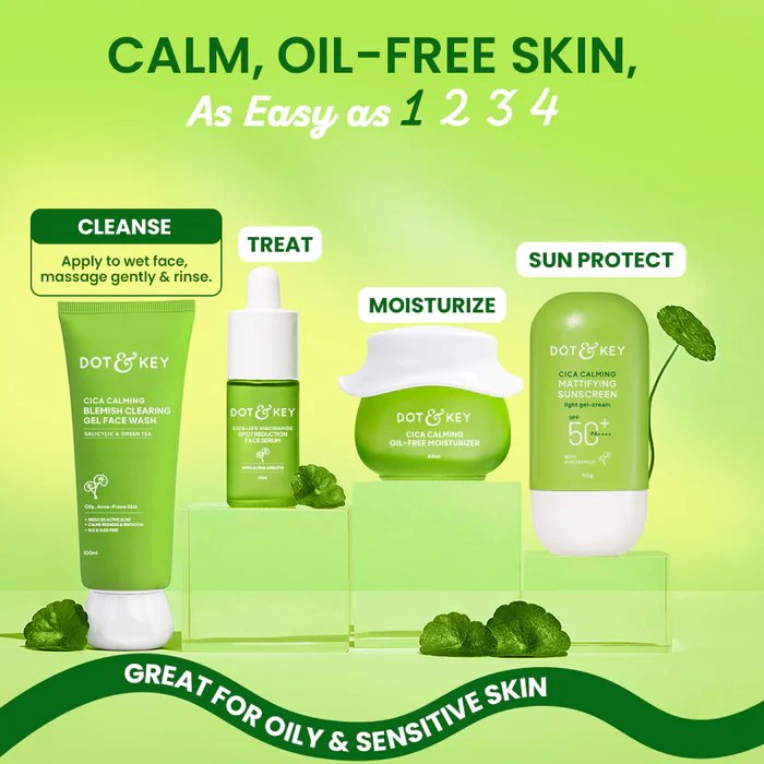 ₹375 Dot & Key Cica Salicylic Acid Face Wash for Oily Skin