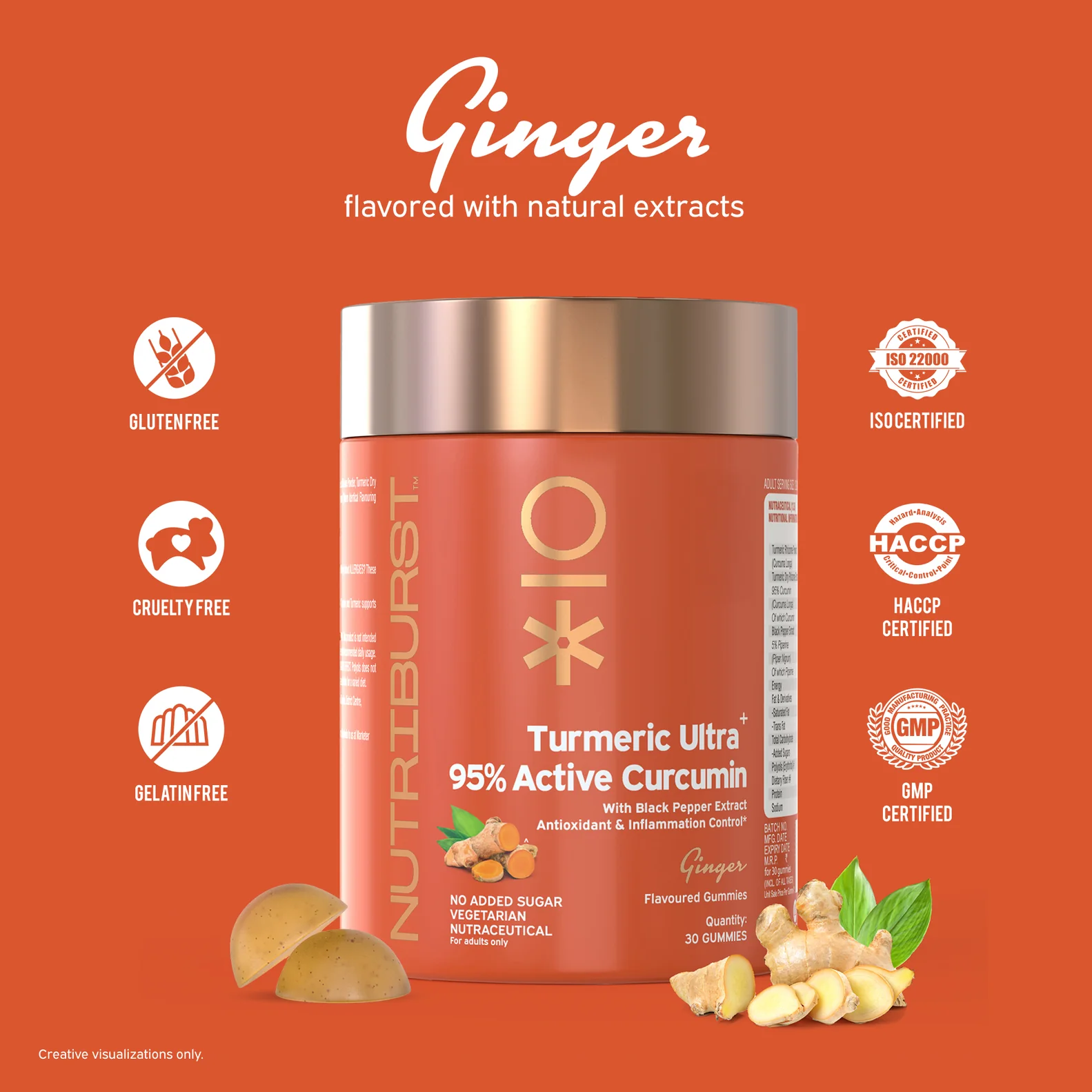 ₹409 Turmeric Gummies for Daily Joint Support and Wellness Care