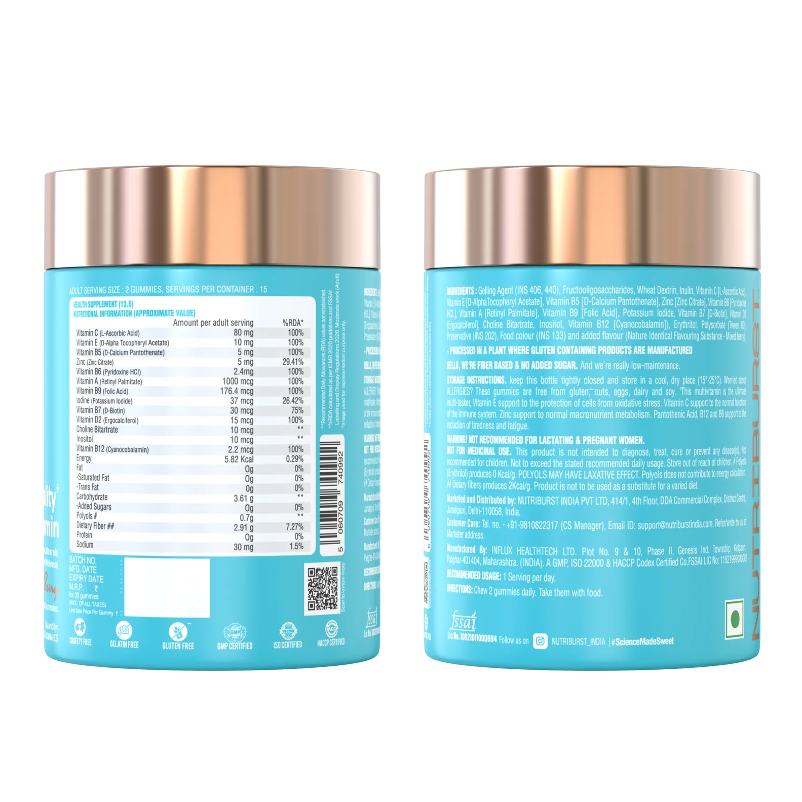 ₹368 Multivitamin Gummies for Daily Energy and Nutrition Support