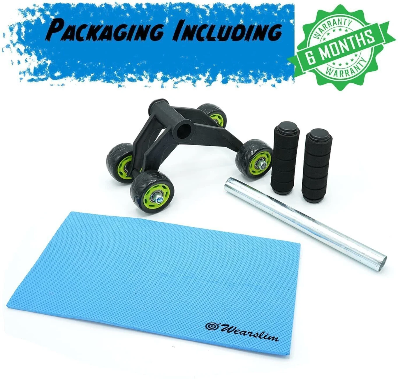 ₹399 Abs Workout Roller for Home Fitness and Core Training Routines
