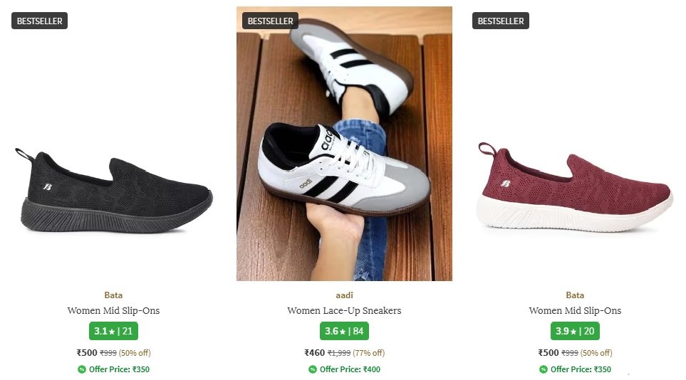 Women Footwear Under ₹499 for Daily Comfort and Casual Styling