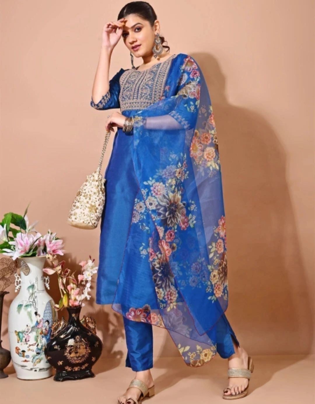 Ayukta Women Kurti Pant Dupatta Set Under ₹500 for Festive Looks