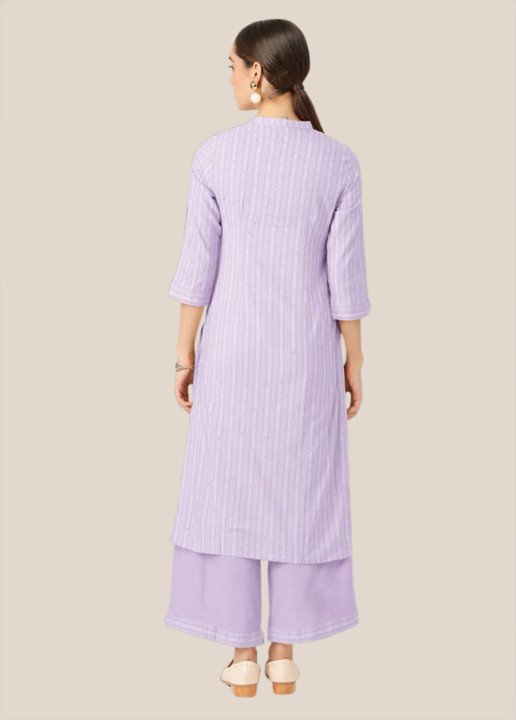 Madarwa Women Kurta Palazzo Set for Casual &amp; Ethnic Wear