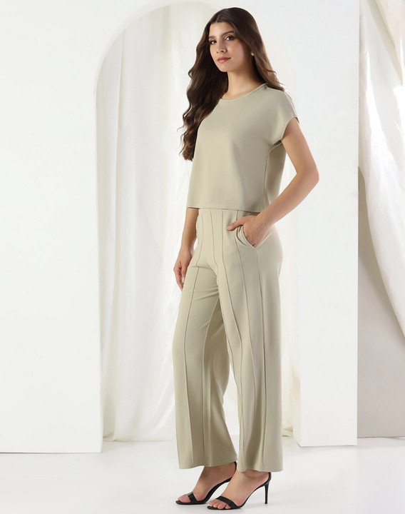 Selvia T Shirt Pant Co Ords Set at ₹674 for Stylish Casual Wear