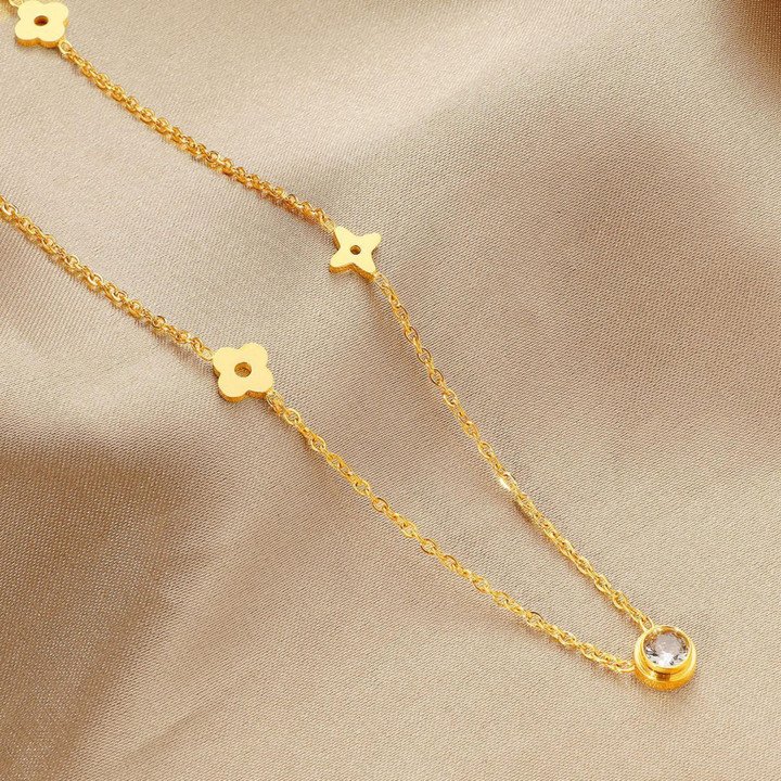 Myki Gold Plated Necklace for Minimal Everyday Women Fashion Styling