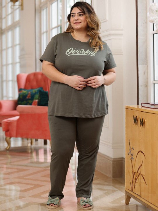 Tittli Plus Size Cotton Night Suit at ₹810 for Cozy Daily Comfort