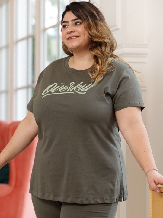 Tittli Plus Size Cotton Night Suit at ₹810 for Cozy Daily Comfort