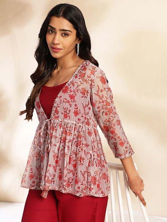 Janasya Co Ord Set at ₹887 for Trendy Layered Fashion Looks