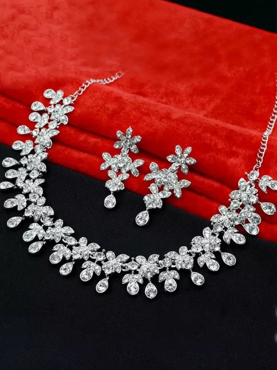 Rukma Silver Jewellery Set for Festive Women Ethnic Fashion Styling