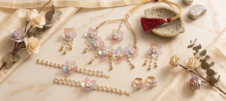 Elegant Traditional Jewellery Set for Festive Women Fashion Styling