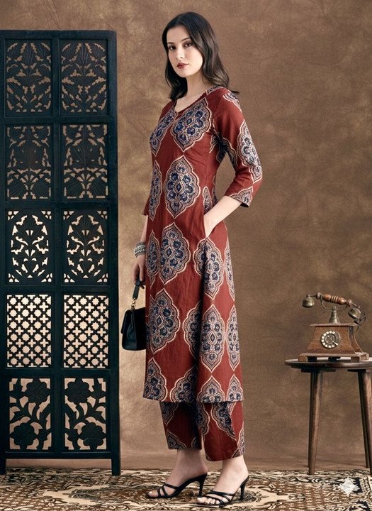 Ethincvillaa Kurta Pant Set at ₹400 for Elegant Ethnic Styling