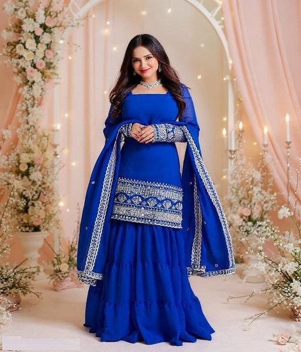SHS Store Sharara Kurta Set at ₹749 for Festive Ethnic Looks