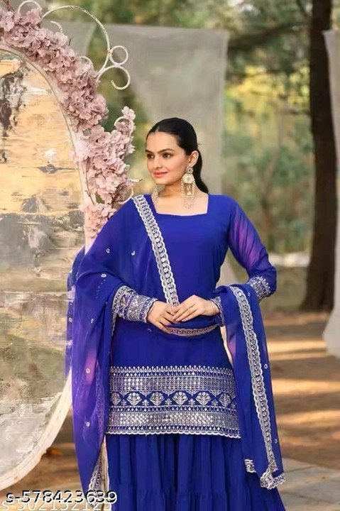 SHS Store Sharara Kurta Set at ₹749 for Festive Ethnic Looks