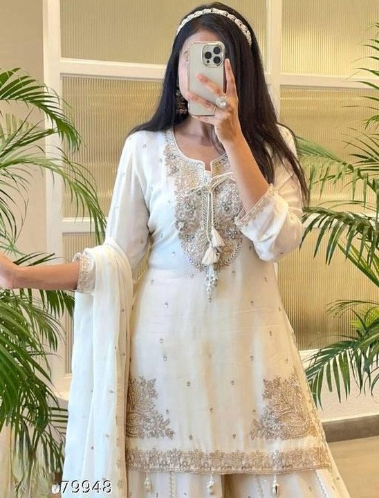 King Creation Kurta Attached Dupatta Set at ₹898 for Ethnic Wear