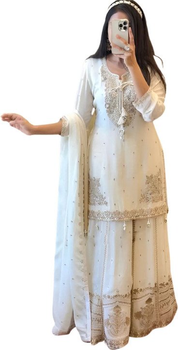 King Creation Kurta Attached Dupatta Set at ₹898 for Ethnic Wear