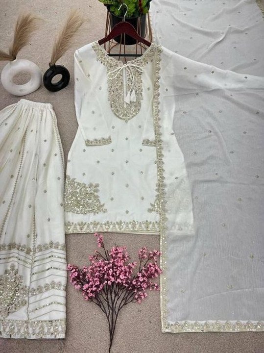 King Creation Kurta Attached Dupatta Set at ₹898 for Ethnic Wear