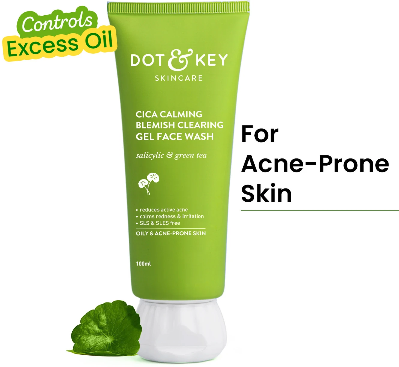 ₹214 Dot & Key Cica Salicylic Acid Face Wash for Oily Skin