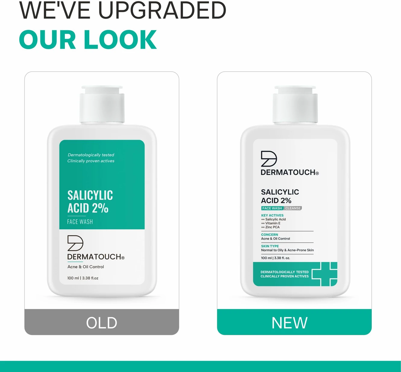 ₹236 DermaTouch 2% Salicylic Acid Face Wash for Oily Skin Care