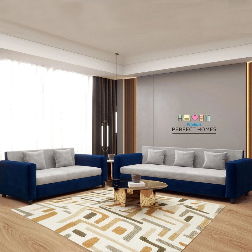 Perfect Homes Crete Fabric Sofa Set for Modern Homes