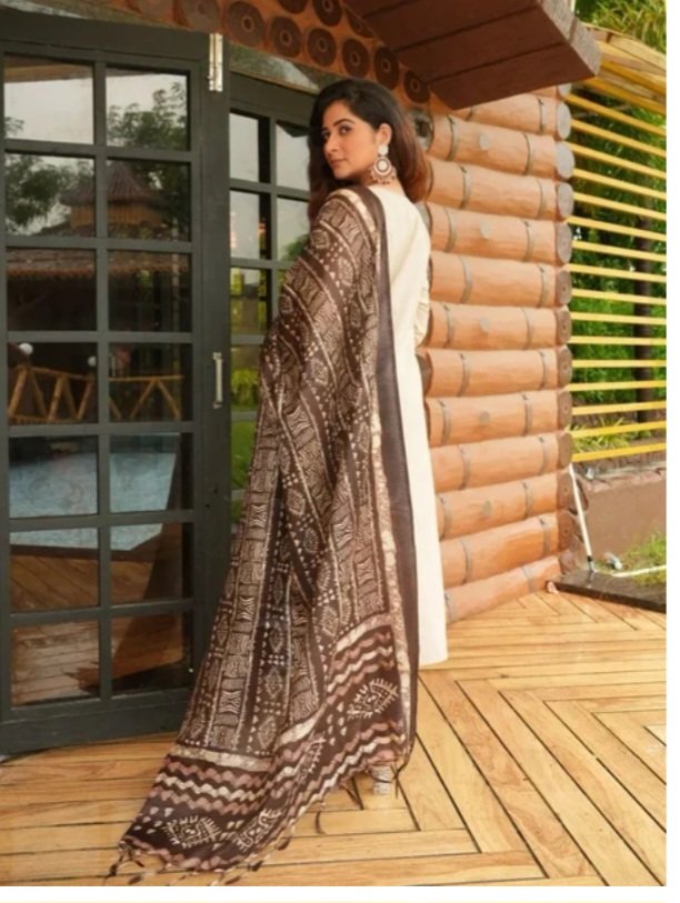KALINI Women Kurti Pant and Dupatta Set for Festive Everyday Wear
