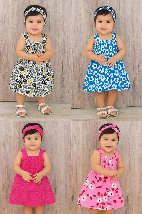 Liance Indi Baby Girls Party Dress at ₹198 | Cute Celebration Wear