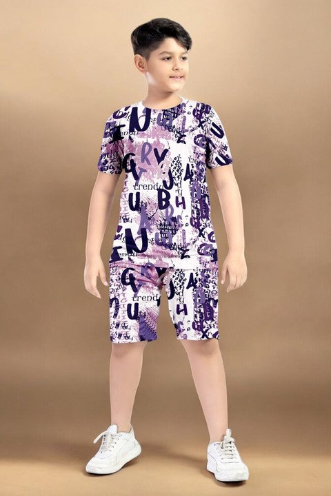 Regy Boys Printed Nightwear Set at ₹430 | Comfortable Polycotton Sleepwear