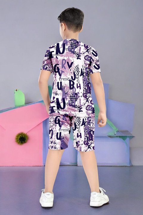 Regy Boys Printed Nightwear Set at ₹430 | Comfortable Polycotton Sleepwear
