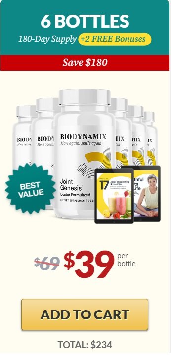 Complete Joint Care Formula for Mobility Support Plus Daily Comfort
