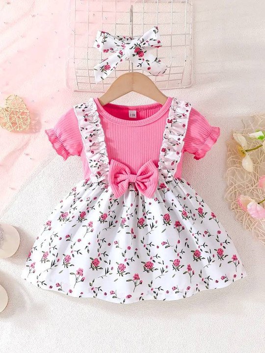 Shopivatestore Baby Girls Midi Knee Length Casual Dress at ₹268 | Kids Fashion